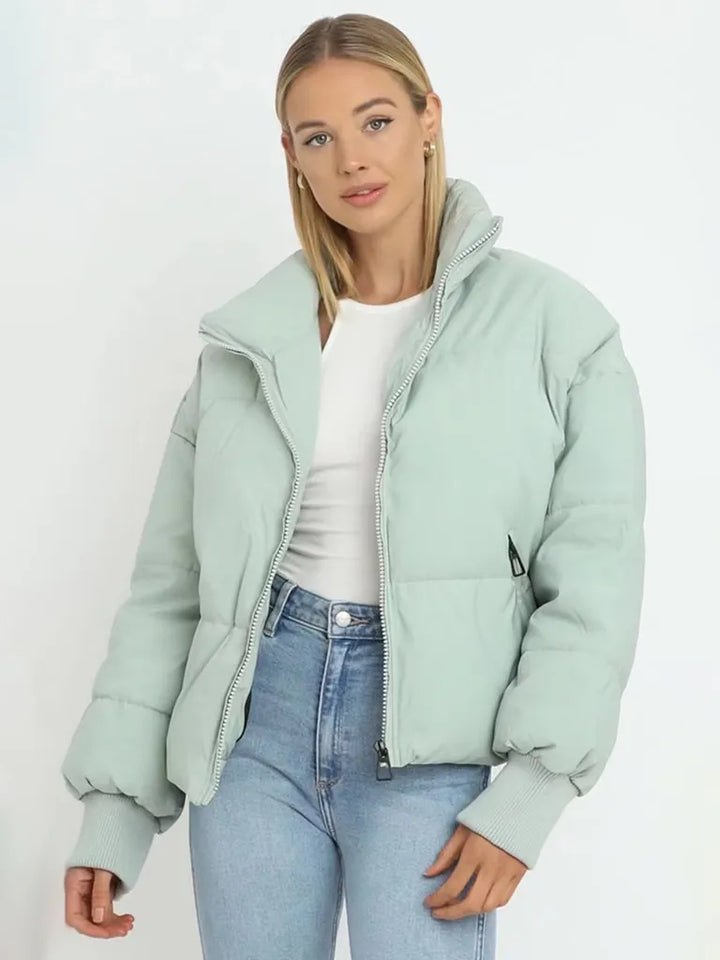 Lightweight Women's Puffer Jacket Sofia, ideal casual outerwear for stylish everyday wear.