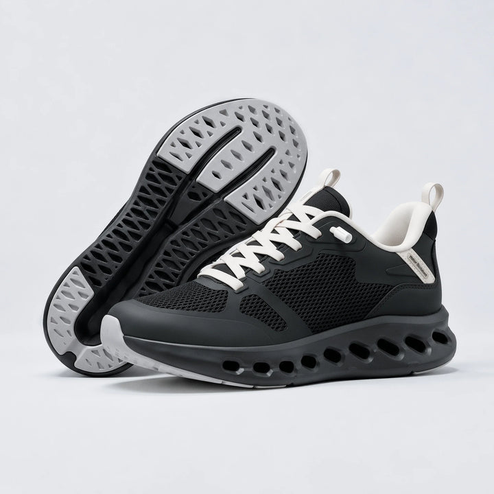 Water-resistant unisex slip-on sneakers for easy, hands-free wear & active lifestyles.