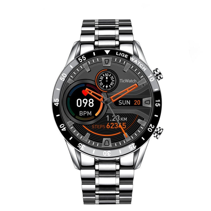 Sleek unisex 4G smartwatch, a reliable fitness tracker and health monitor for active lifestyles.