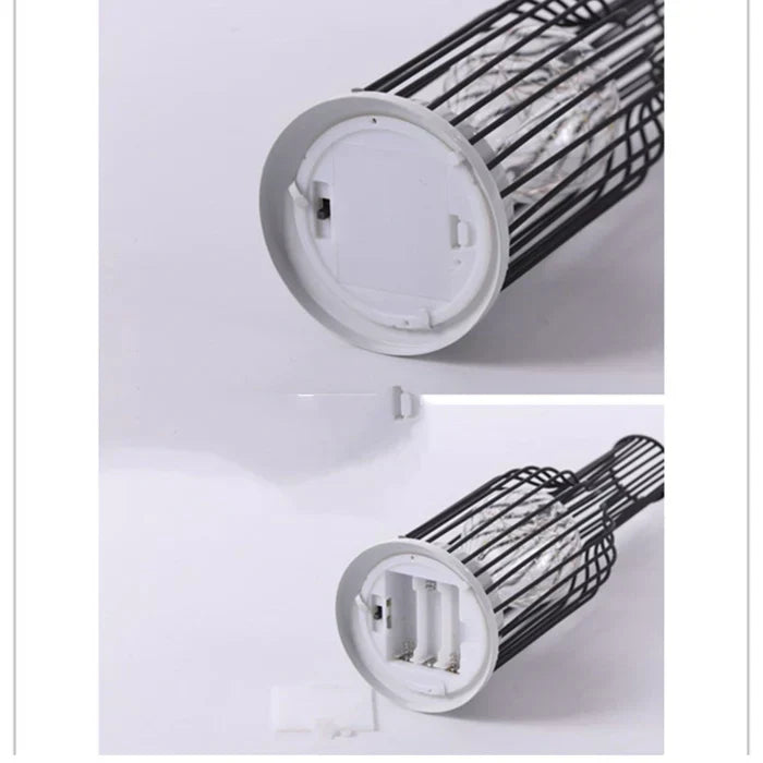 Sleek modern table lamp, a stylish LumiGris design with fabric shade to enhance any elegant interior.