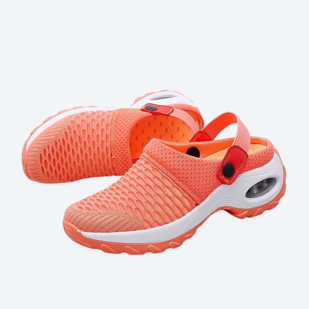 Beach-ready Lyra slip-on sandals for women, offering excellent comfort and foot support.