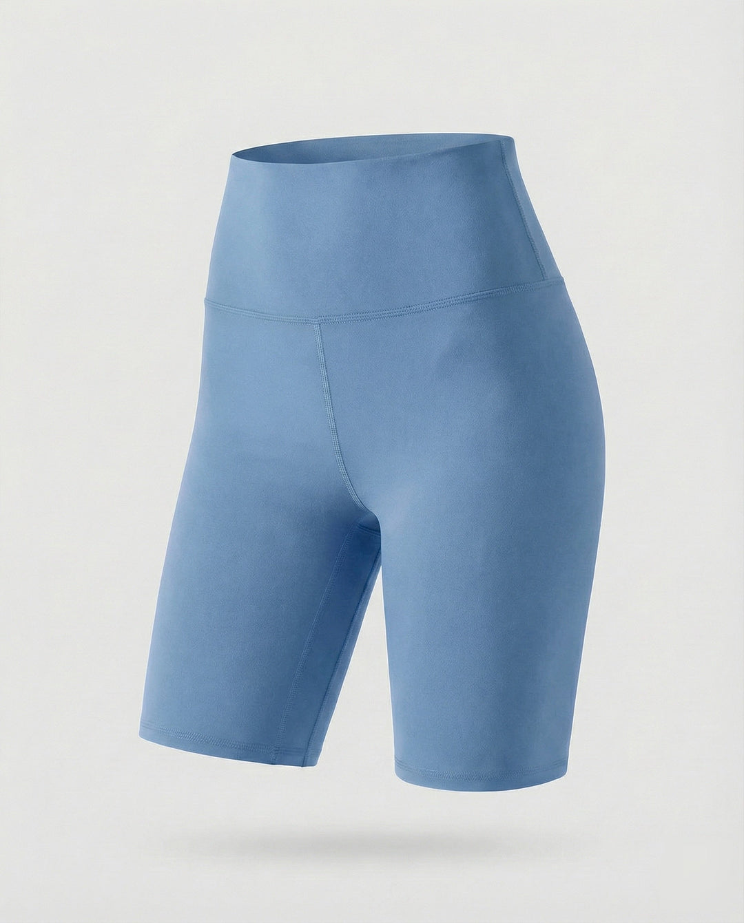 Women's comfortable workout shorts, high-waisted shaping design.