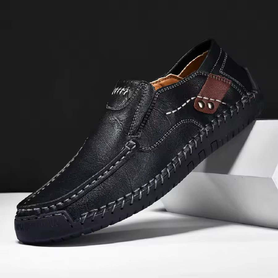 Easy wear men's orthopedic loafers, perfect for casual walking, versatile style & all-day comfort.