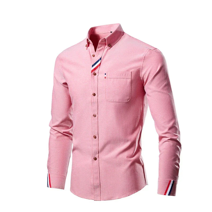 Versatile Liam men's casual long-sleeve shirt. A comfortable & stylish choice for everyday men's fashion.