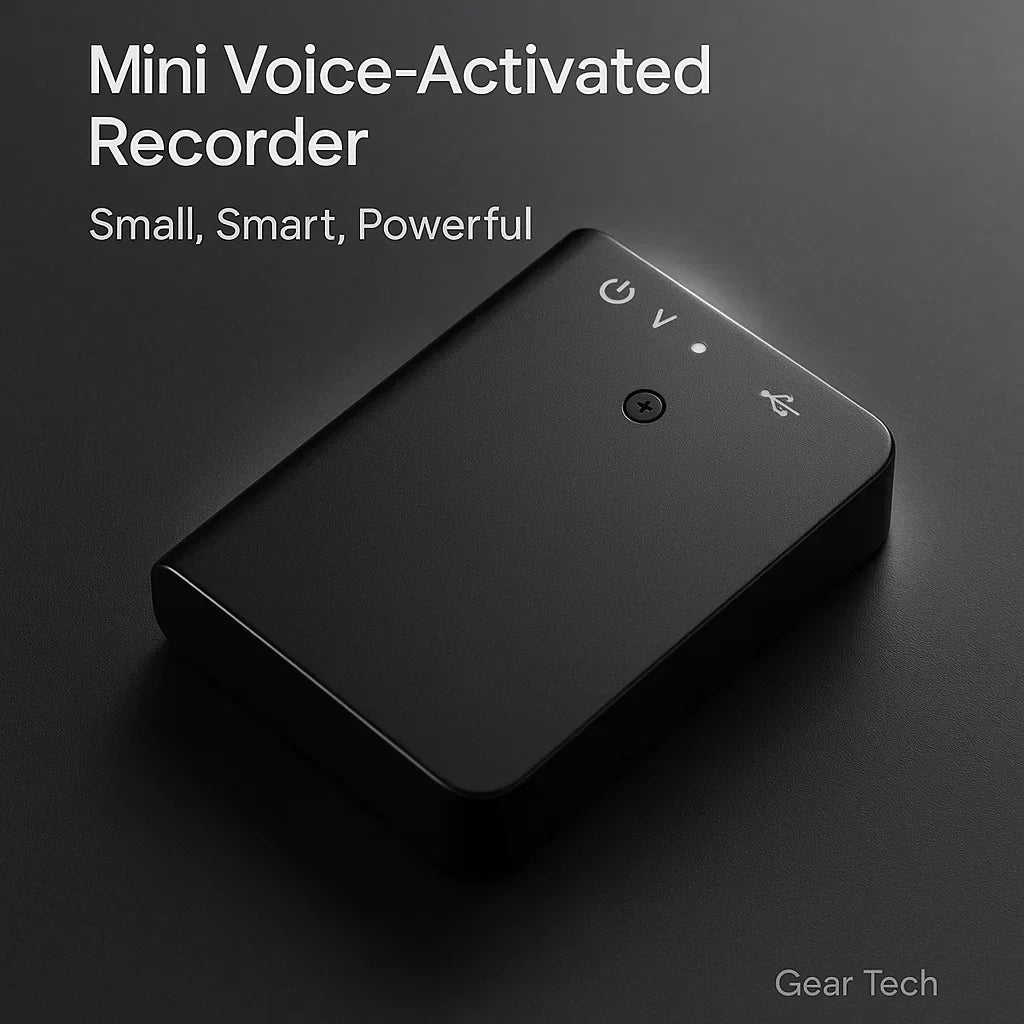 Portable digital voice recorder, ideal for discreet audio capture & note-taking.