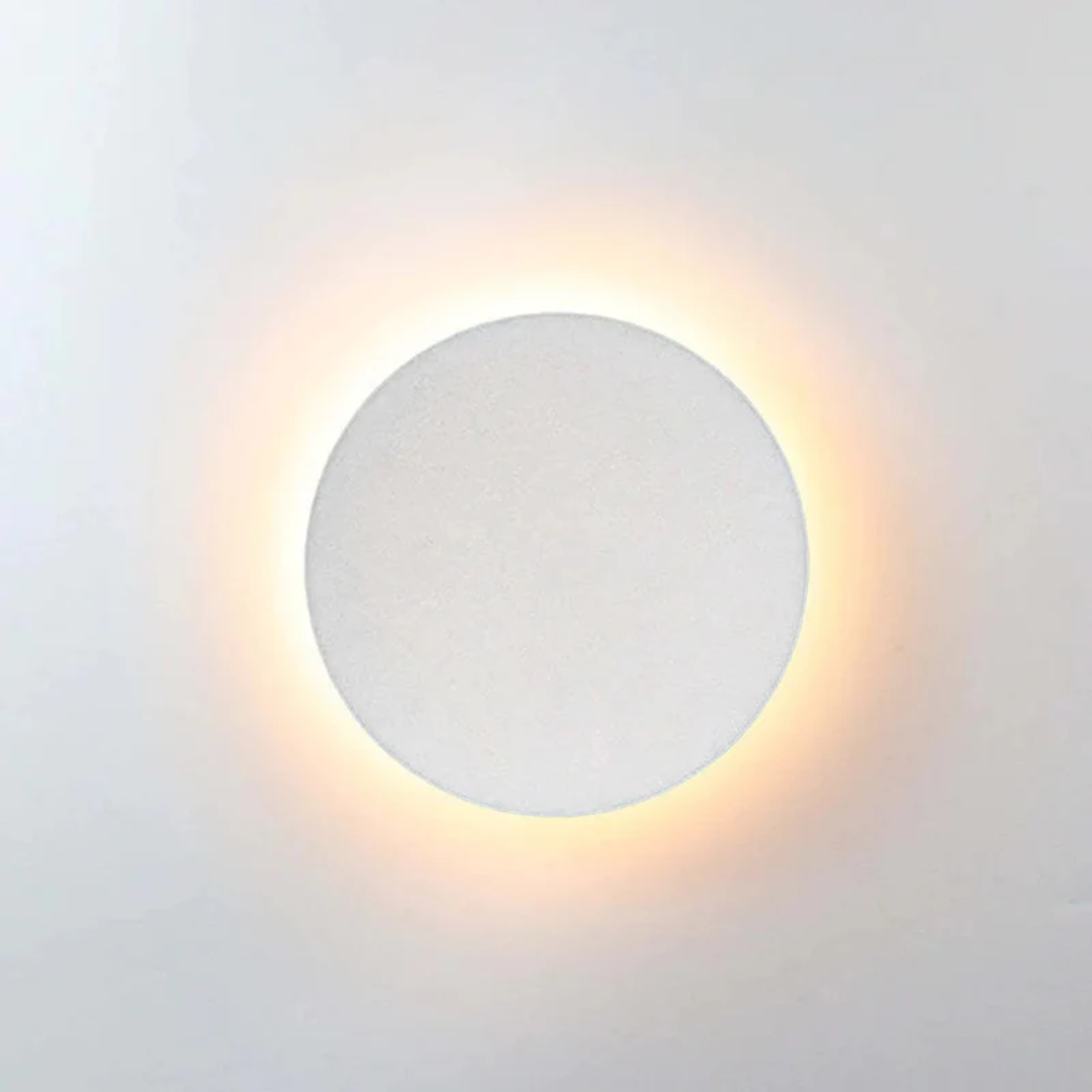 Close-up of Zenith modern LED lamp, showcasing minimalist design and durable outdoor construction.