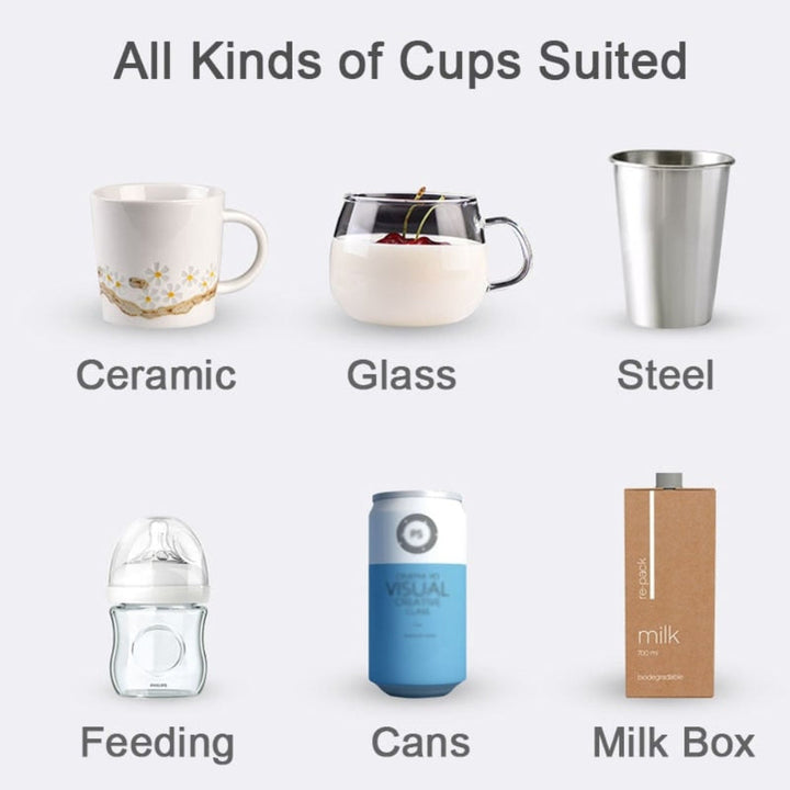 Versatile kitchen appliance: electric mug warmer with auto shut-off for all your hot drinks.