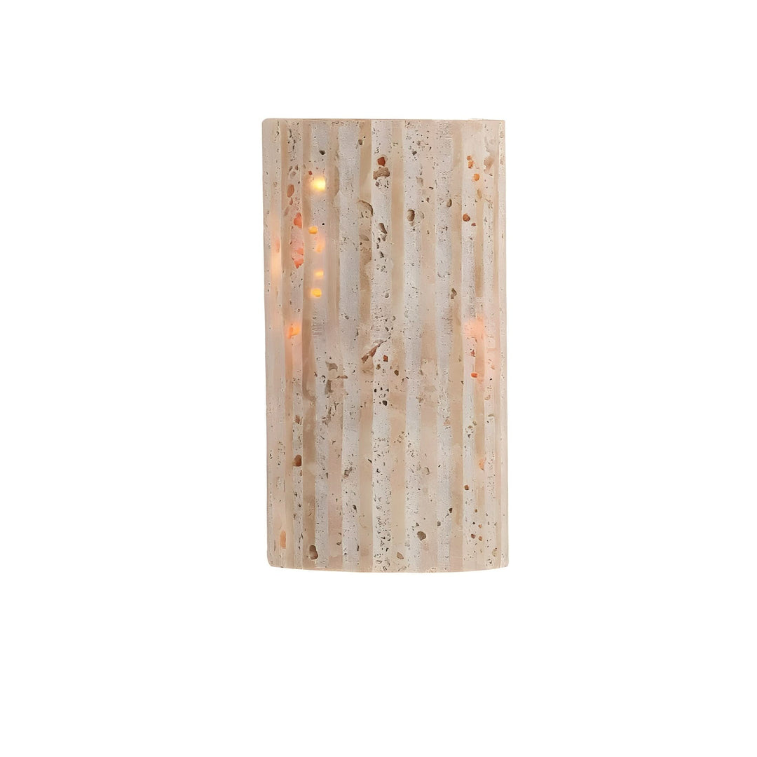 Premium natural stone LED wall sconce, a durable and beautiful modern lighting fixture for homes.
