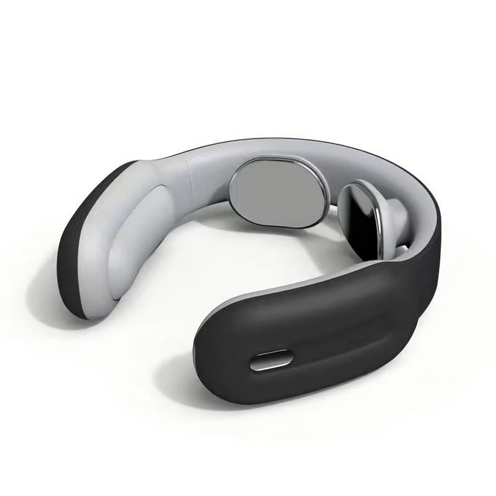 Ergonomic unisex wireless neck massager with heat therapy for ultimate comfort and muscle relief.