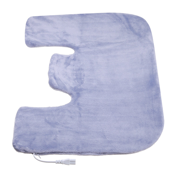 Unisex heating pad for neck, shoulder & back pain. Offers therapeutic heat therapy & muscle relaxer benefits.
