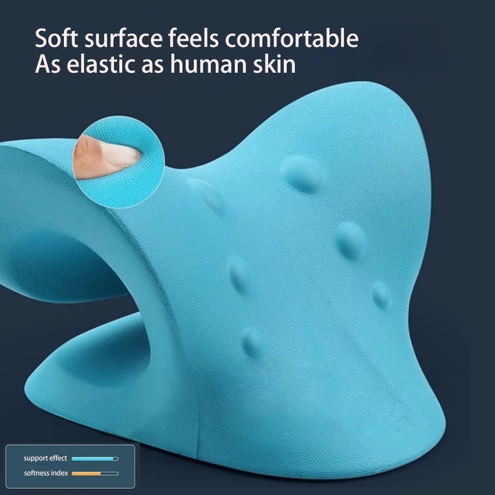 Daily use Neck Traction Device for chronic shoulder pain management & muscle massage.