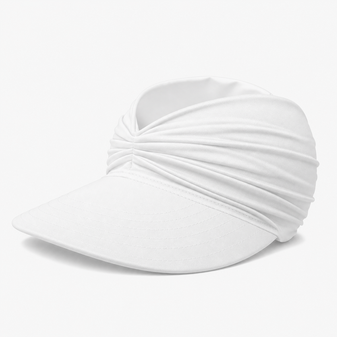 Women's beach & travel hat: UPF 50+ wide brim sun visor, packable for ultimate UV protection.