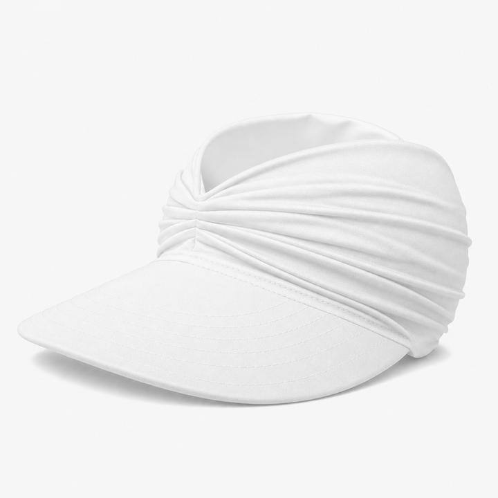 Women's beach & travel hat: UPF 50+ wide brim sun visor, packable for ultimate UV protection.