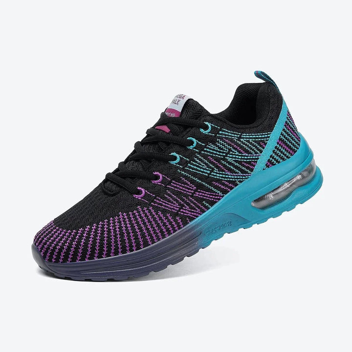 Women's comfortable air cushion walking sneakers for daily wear.