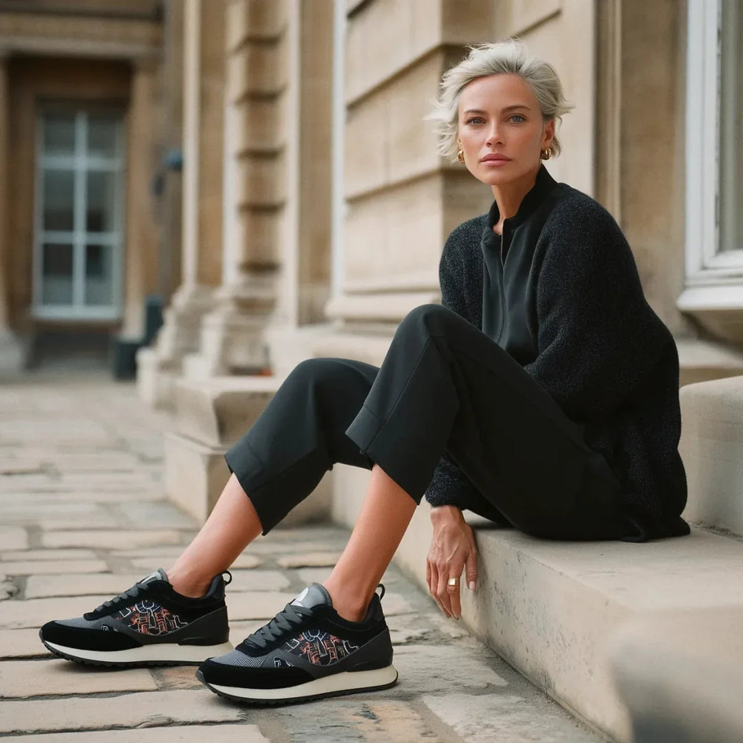 Novera unisex walking shoes, perfect for daily wear, with arch support & comfortable design.