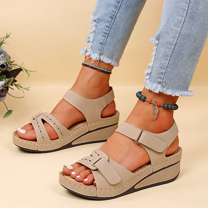 Odette women's walking sandals with ergonomic design, ensuring ultimate comfort & stability for daily activities.