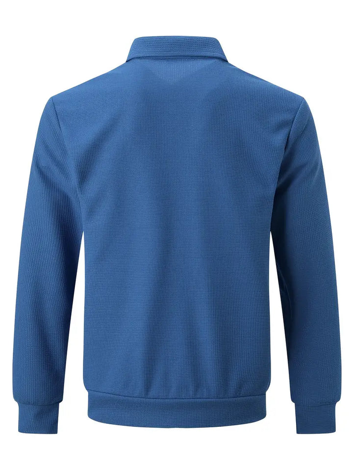 Classic men's full-zip track jacket, offering stylish comfort and an active look for any season.
