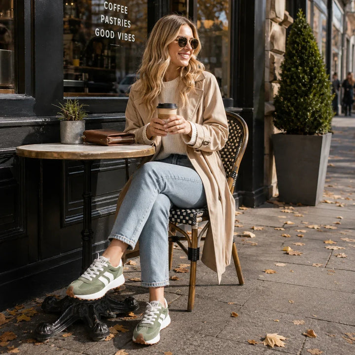 Lightweight orthopedic women's trainers, wide fit for ultimate comfort & walking.