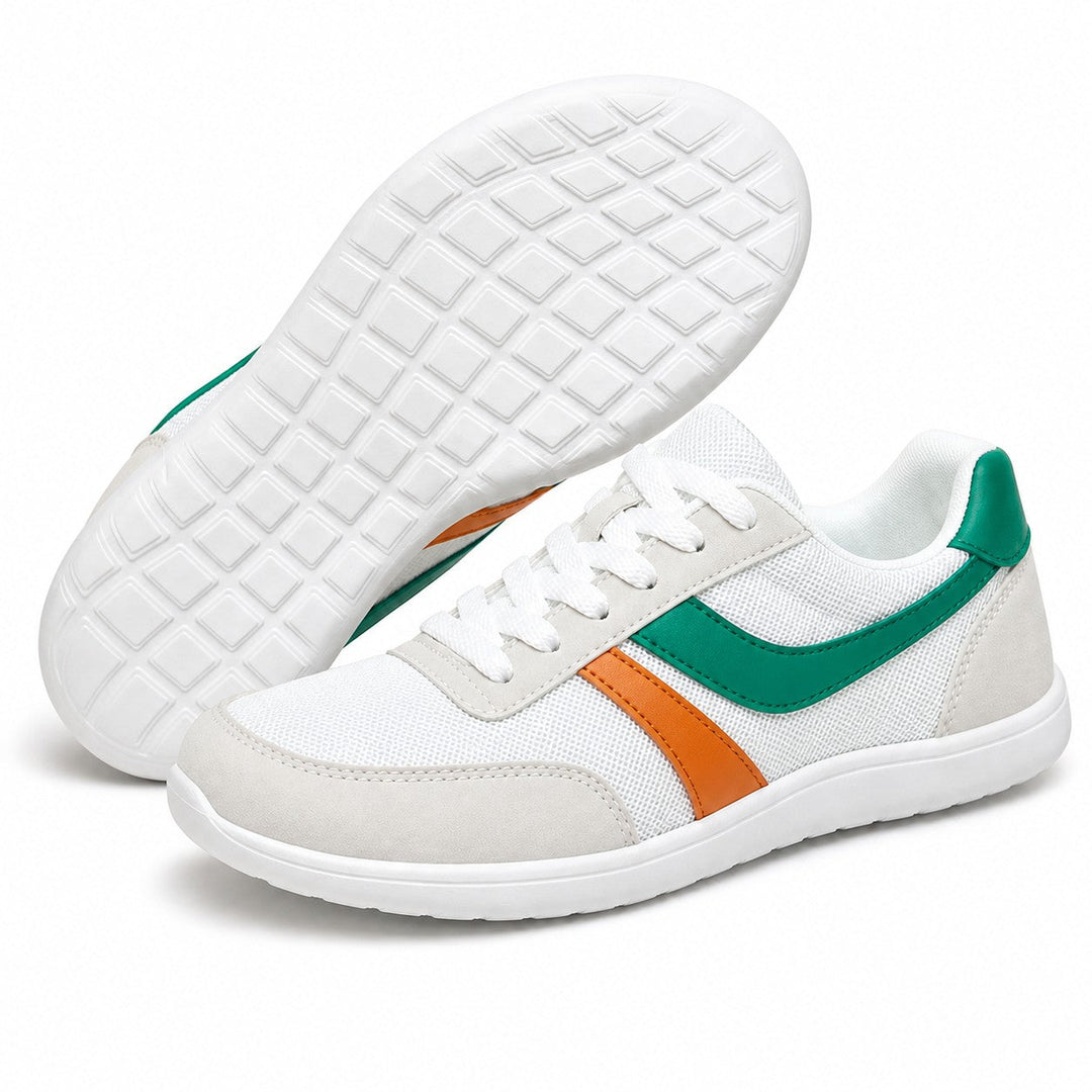 Modern women's roomy toe walking shoes, lightweight & comfortable for diverse casual outfits.