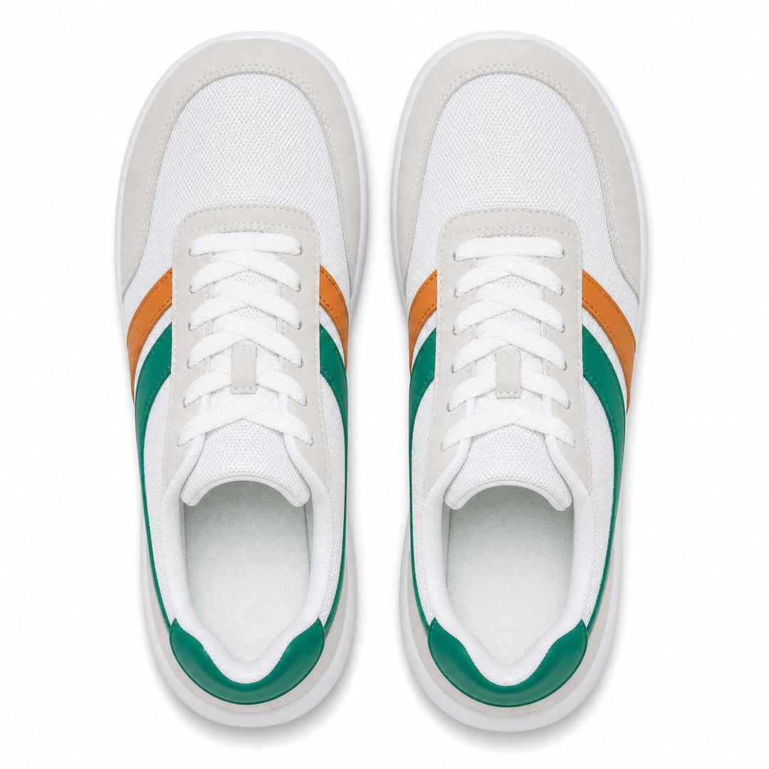 Women's comfortable walking shoes, featuring roomy toe for healthy foot posture during daily walks.
