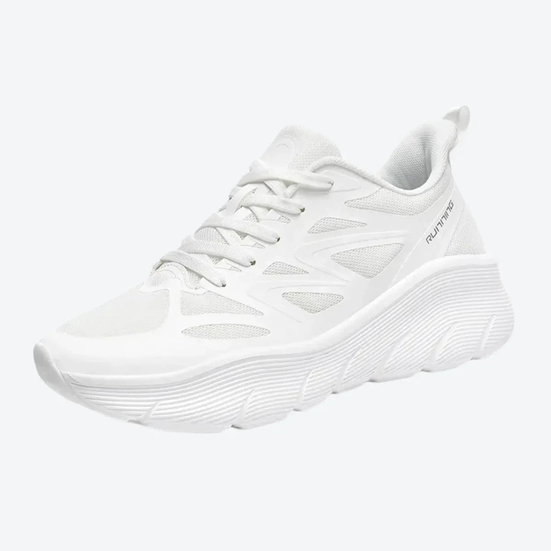 Supportive women's nurse shoes, white, offering Ortho Balance for maximum comfort & stability.