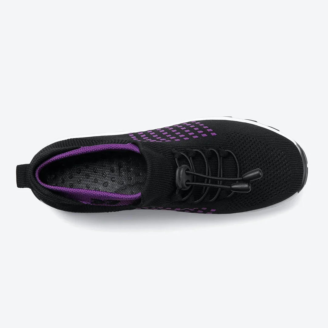 Women's slip-resistant walking sneakers, providing all-day comfort & superior arch support.