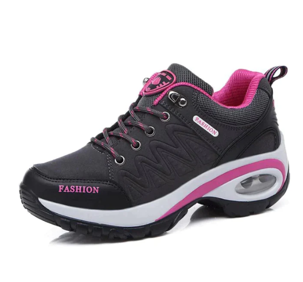 Supportive women's Alessa orthopaedic shoes with non-slip sole, ensuring comfort and stability for foot pain relief.