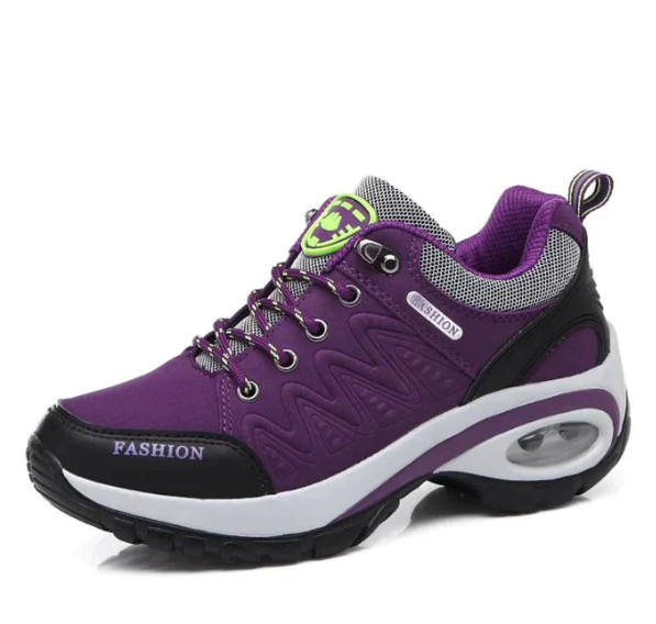 Experience ultimate foot pain relief with Alessa women's orthopaedic walking shoes featuring exceptional arch support.