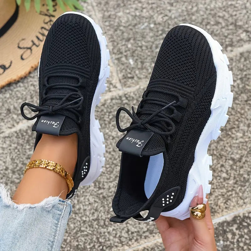 Women's orthopedic sneakers for comfortable walking. Foot support, everyday wear.