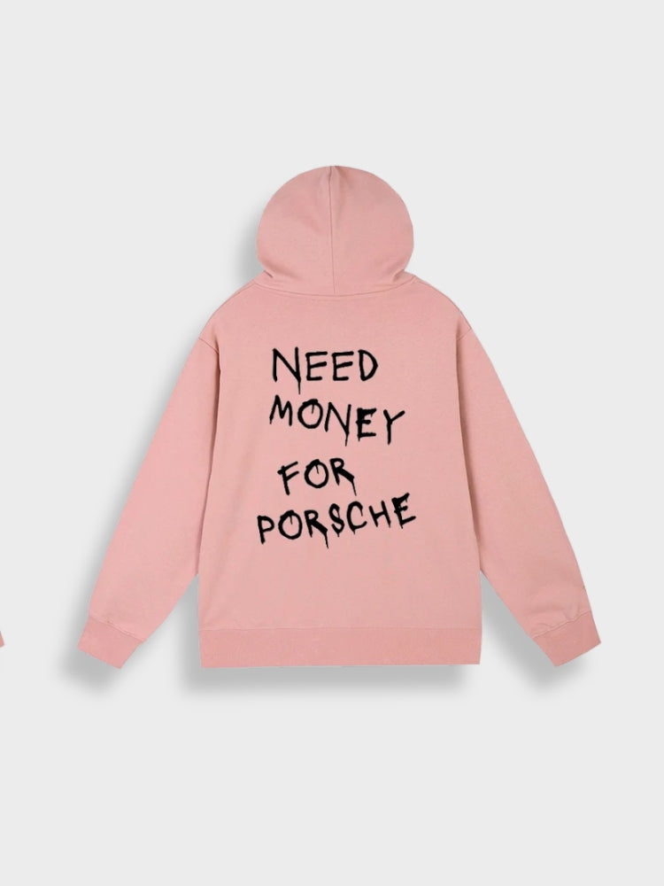 Urban style men's oversized statement hoodie "Noah" with a powerful graphic print.