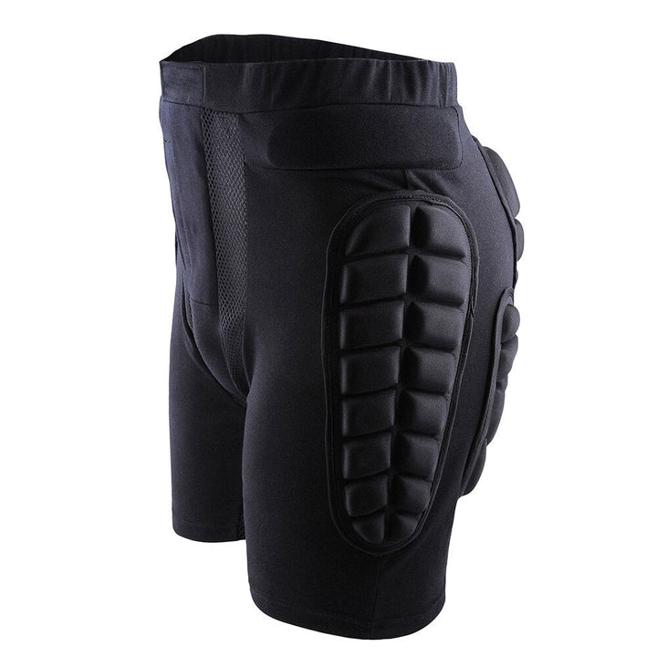 Versatile padded shorts, ideal for snowboarding, skiing, and skating, providing essential impact protection.