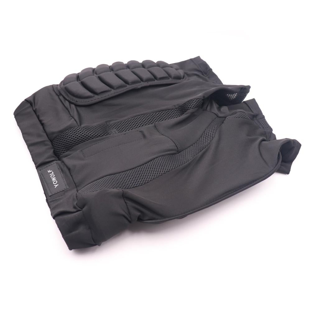 High-performance unisex padded shorts, engineered for snowboarders and skiers seeking superior impact safety.