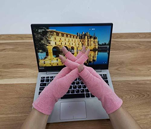 Unisex heat compression gloves offering targeted pain relief for hands, suitable for arthritis, carpal tunnel.