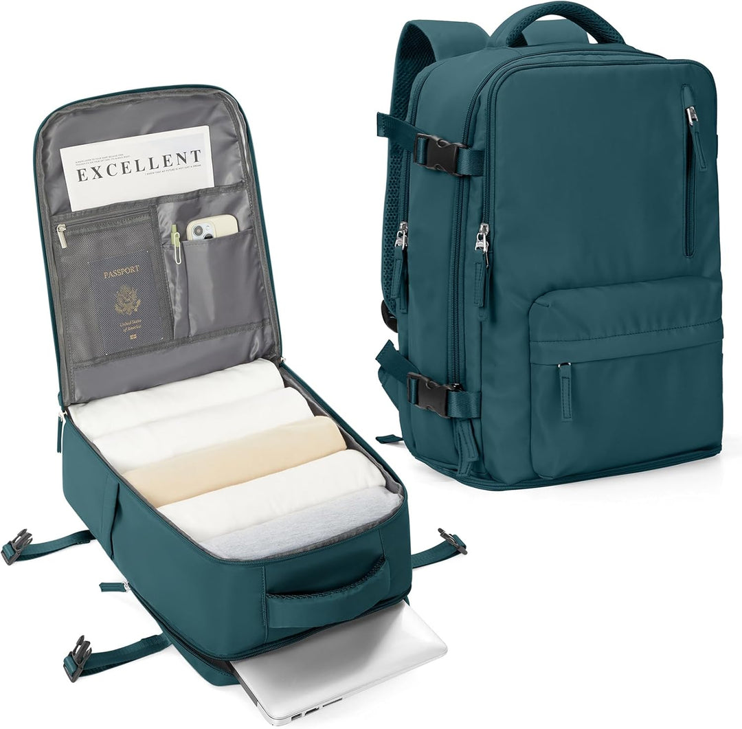 Stylish multi-compartment laptop carry bag, unisex, with a convenient adjustable shoulder strap.
