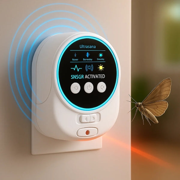 Using Pantry Moth Fogger in a kitchen cabinet for complete pest control; kills eggs, larvae & adult moths.