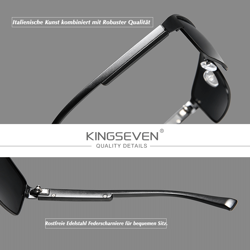 Stylish unisex polarized sunglasses with UV400, essential eye protection for all outdoor activities.