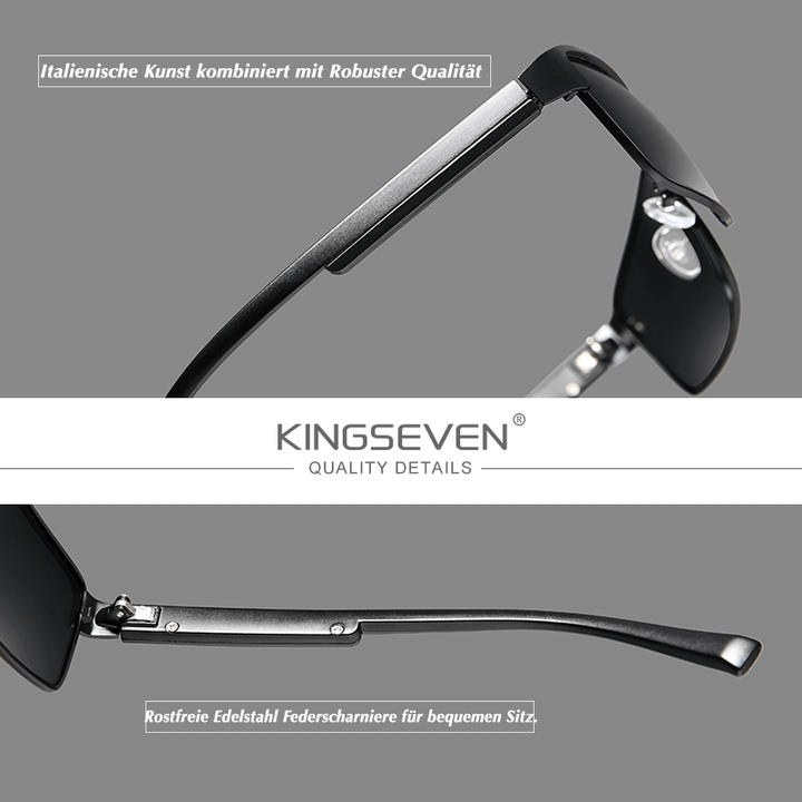 Stylish unisex polarized sunglasses with UV400, essential eye protection for all outdoor activities.