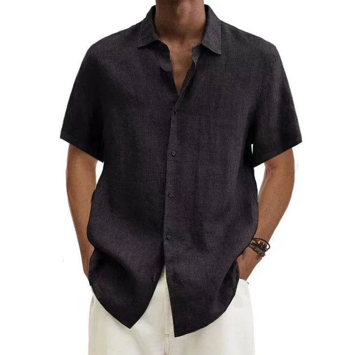 Comfortable men's classic button down shirt, perfect for versatile fashion and everyday wear.