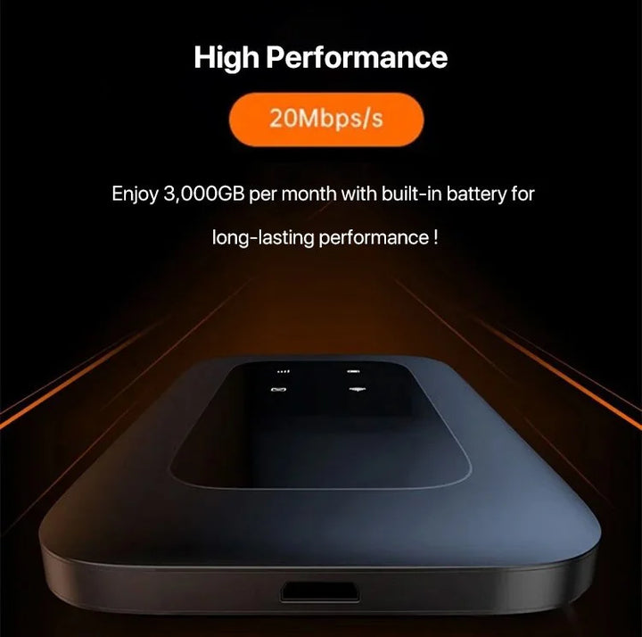 Unlocked 5G mobile hotspot for flexible high-speed internet access. A versatile network device for travelers.