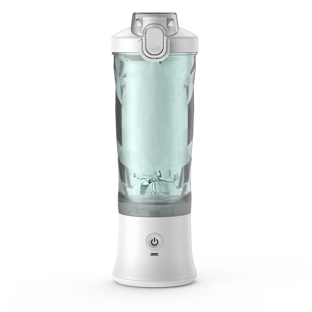 Compact portable blender. Make fresh drinks easily with its 6-blade system & convenient USB-C charging port.