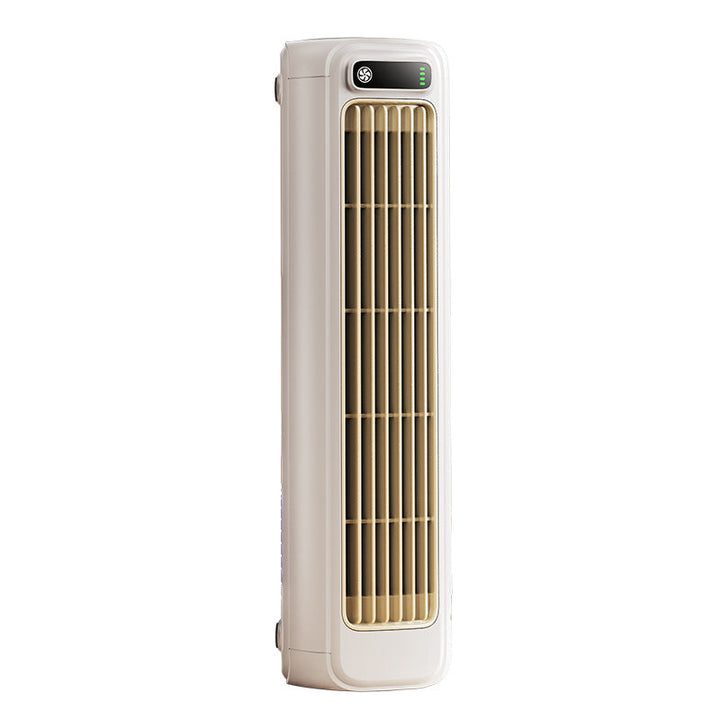 Rechargeable portable tower air cooler ensures cool air & home comfort on the go or at your desk.