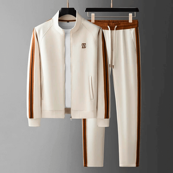 Ultra-comfortable men's premium tracksuit set, perfect activewear or lounge wear for stylish men.