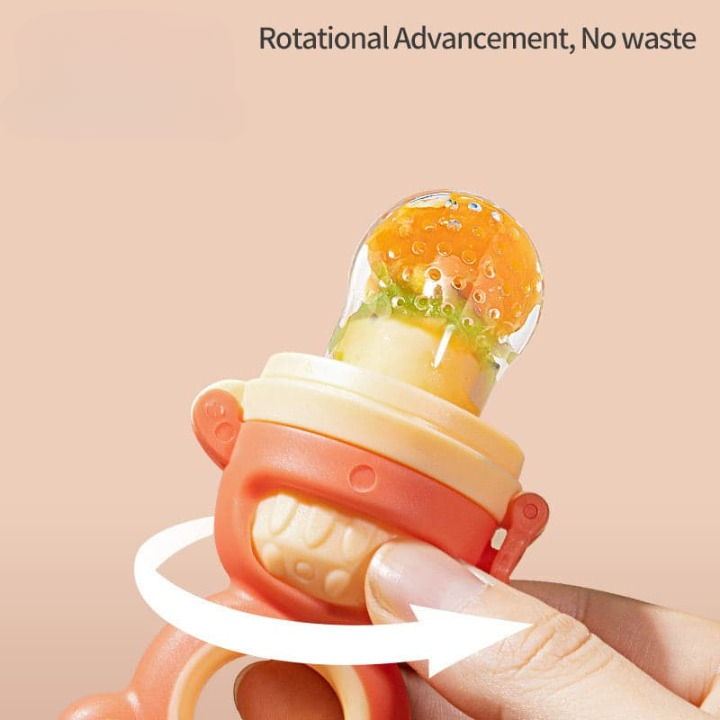 Ergonomic BPA-free silicone teether toy for infants, designed for easy grip & gentle gum relief.