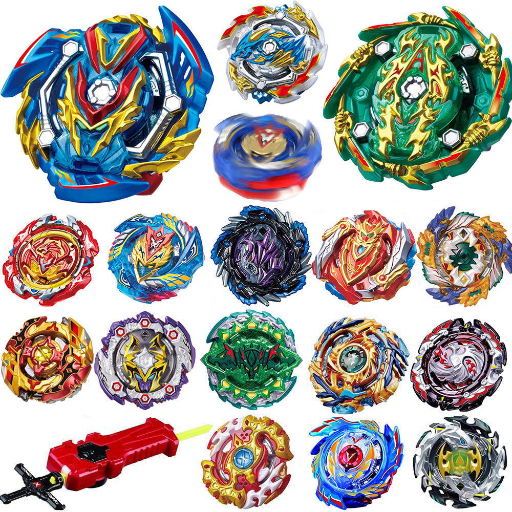 Kids' customizable battling tops set for explosive arena duels.