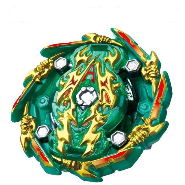 Kids' spinning action figures engaging in an explosive duel game.