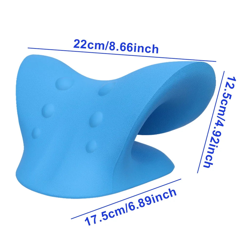 Soothing neck & shoulder tension relief device promoting muscle relaxation, daily wellness, and cervical comfort.
