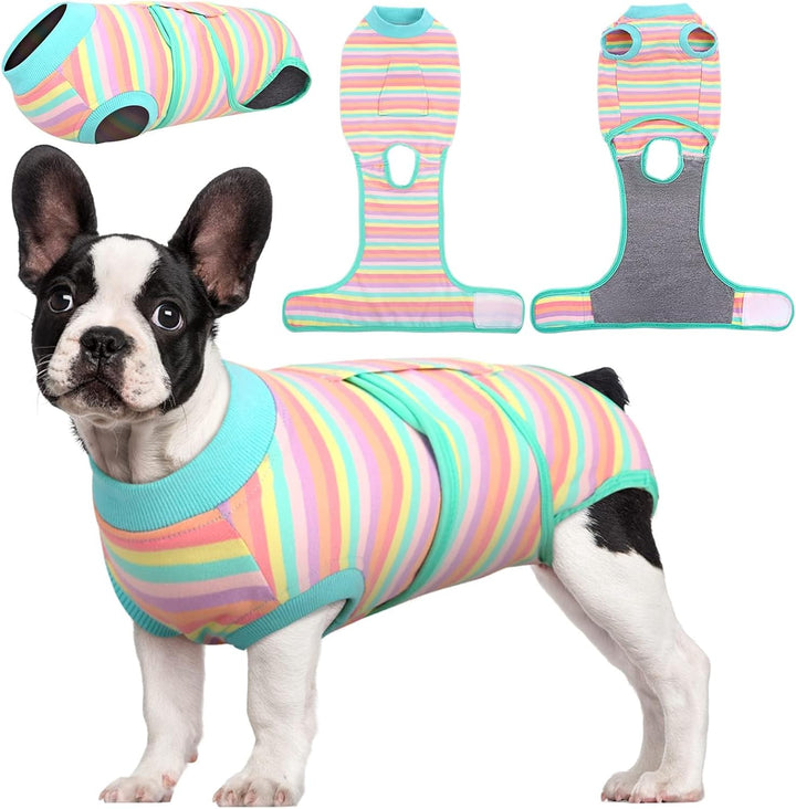 Breathable pet surgical recovery suit, a protective vest for dogs & cats after surgery.