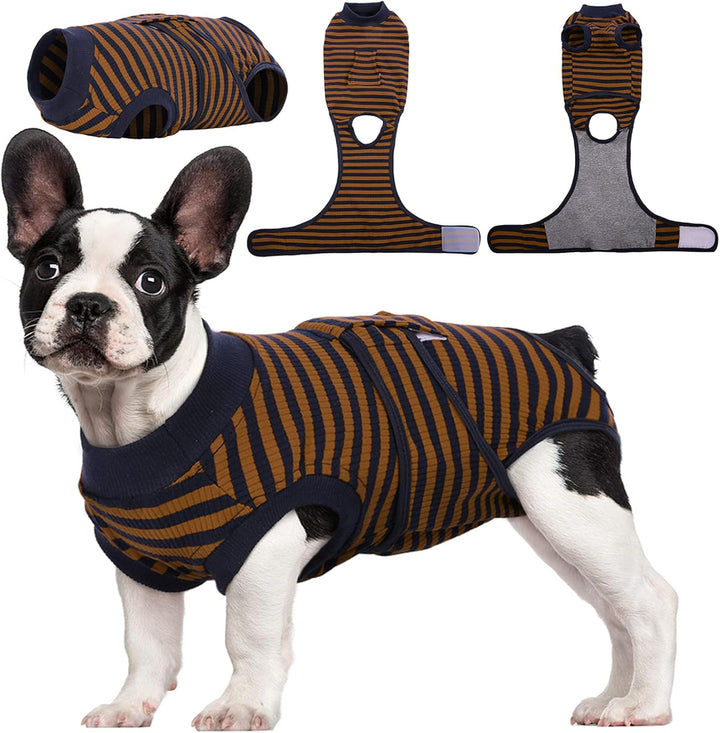 Soft pet healing suit, perfect for effective post-op wound protection for dog & cat surgery recovery.