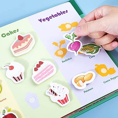 Collection of interactive velcro learning books, diverse educational toys for toddler activities and sensory play.