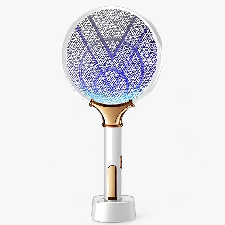 Unisex rechargeable mosquito lamp ensuring peaceful nights. Effective portable bug zapper for indoor/outdoor pest control.